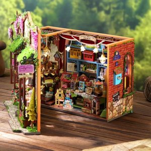 Nouveautés Kit de <span class=keywords><strong>construction</strong></span> de <span class=keywords><strong>maison</strong></span> de poupée fait à la main exquis articles de <span class=keywords><strong>maison</strong></span> de poupée <span class=keywords><strong>Miniature</strong></span> blocs de <span class=keywords><strong>construction</strong></span> Art fleur conte de fées - Product Image 2