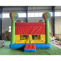 Château gonflable de qualité commerciale en PVC pour l'extérieur, avec souffleur d'air
