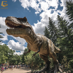 Modelo de Dinosaurio Mecánico de Silicona con Sensor Interactivo, Exhibición de Dinosaurios del Parque Temático Jurásico SGAD18 - Product Image 4