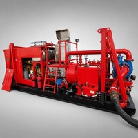 Unité de pompage à piston triplex 400HP 35MPa montée sur châssis, entraînée par un moteur diesel, pour opération de cimentage de puits pétroliers