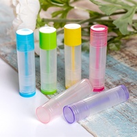 Emballage de brillant à lèvres de maquillage vide personnalisé 5g 15g contenant de baume à lèvres en plastique tubes colorés pour brillant à lèvres (NL01)