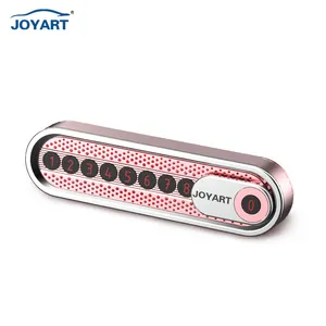 Joyart 2022隐私保护汽车电话号牌临时停车卡汽车空气清新剂