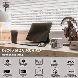 SMSL DS200 고해상도 오디오 디코더 CS43131x2 지원 USB DAC 블루투스 5.1 광 동축 3.5mm 4.4mm 출력 헤드폰 앰프 - Product Image 1