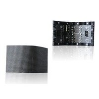 Panneau d'affichage LED incurvé flexible à 360 degrés, personnalisable, affiche numérique OEM avec CMS basé sur le cloud, indice de protection IP65, garantie de 3 ans