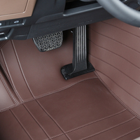 GANE Tapis de sol de voiture en cuir écologique pour l'intérieur de la voiture, couverture complète, faciles à nettoyer, pour Lexus ES et autres modèles