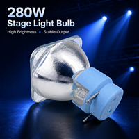 Luz de cabeza móvil Sharpy 10R de 280W con foco de haz y balasto para escenario y discoteca