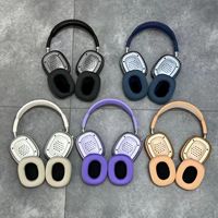 Casque Bluetooth pliable avec coussinets d'oreille doux et confortables, volume réglable, batterie rechargeable intégrée pour l'écoute quotidienne de la musique