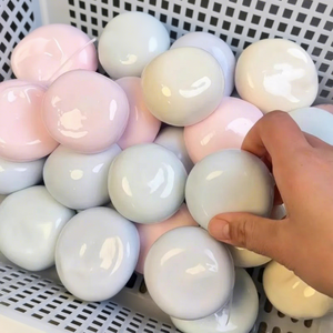 Pelota de Mochi de Piel de Hielo Hecha a Mano, Blanda, Inflable, Moldeable, de Rebote Lento, Juguete Antiestrés - Product Image 1