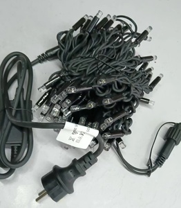 20m 200 LED cable de goma Cadena de luces IP65 Luz de Navidad Cable de goma Luz de cadena comercial - Product Image 6