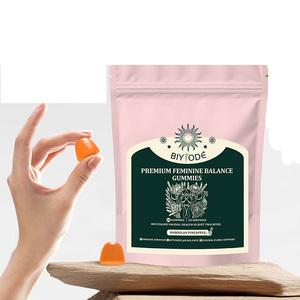 Meilleures ventes : Sachet de 60 bonbons gélifiés pour l'équilibre du pH, complément alimentaire, améliorant la densité osseuse, gélifiés premium pour l'équilibre féminin - Product Image 1