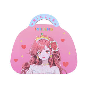 Princesse habiller papier autocollant Art <span class=keywords><strong>bricolage</strong></span> jouet <span class=keywords><strong>Kit</strong></span> avec diamant peinture habiller ensemble cadeau d'anniversaire idéal pour les filles âges - Product Image 1