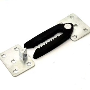 Xinjunye <b>Plastic</b> Connector Buckle Pin <b>Slide</b> AB Type Lock For Sofa Assembly Durable Black 00 Model - Product Image 2