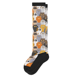 Super Wide Extra Length Spring Knee-Length <strong>Diabetic</strong> <strong>Socks</strong> Swollen Feet Non-Slip Bamboo Bottom Breathable Daily <strong>Women</strong> <strong>Socks</strong> - Product Image 2