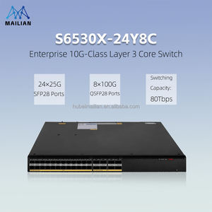 Conmutador Ethernet Administrado Apilable de Tres Capas Serie G H3C S6530X, Conmutador de Red QoS de Tres Capas, Nuevo y Original - Product Image 1