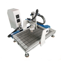 Personnaliser bricolage mini petite taille haute précision 3 axes 3D portable métal bois bureau cnc routeur 6090