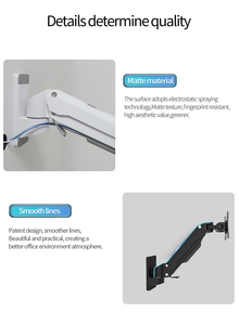 Chất lượng cao 360 độ khí mùa xuân Robot duy nhất màn hình <span class=keywords><strong>c</strong></span>ánh tay thiết kế mới 15-32 inch thiết bị tự động hóa màn hình <span class=keywords><strong>c</strong></span>ánh tay 90 độ - Product Image 5