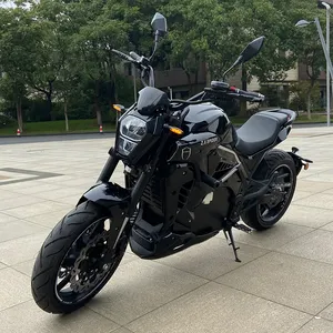 2024 EEC証明書110 km範囲高速8000wモトリチウムバッテリーバイクオフロードDMG電動バイク大人用