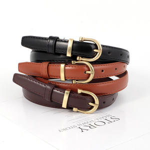 <span class=keywords><strong>Ceinture</strong></span> en cuir PU élastique pour femme, design rétro simple, boucle en alliage décorative, <span class=keywords><strong>ceinture</strong></span> polyvalente pour jeune fille, vente en gros - Product Image 2