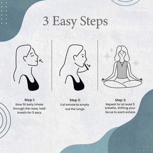 Collar de Respiración Consciente para Meditación, Collar con Colgante de Silbato, Herramientas de Ejercicios de Respiración para Relajación y Concentración - Product Image 5