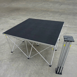 Detachable 4x4ft Stage Platform Aluminum Alloy Wedding Design Portable Quick Stage Mobile For Event - Product Image 1