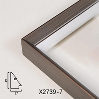 Vente en gros usine Oudu X2739 – Bande de cadre photo en plastique moulé en L, écologique, design moderne/minimaliste/rustique