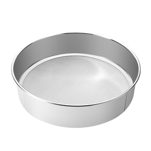 <span class=keywords><strong>Tamis</strong></span> à farine suspendable en acier inoxydable 304, 19/21/23 cm, <span class=keywords><strong>tamis</strong></span> fin à 30 mailles avec boucle de suspension, outil de <span class=keywords><strong>cuisine</strong></span> peu encombrant - Product Image 1