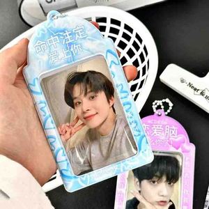 Protège-cartes PVC KPOP personnalisé, design mignon, style coréen, sans fermeture, collection de cadeaux fantaisie, 3-en-1 pour cartes de crédit - Product Image 5