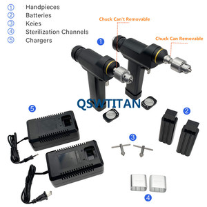 Cirugía ortopédica para traumatismos, herramienta eléctrica médica, taladro de hueso canulado, taladro de hueso hueco, herramientas veterinarias quirúrgicas para traumatismos, mascotas - Product Image 2