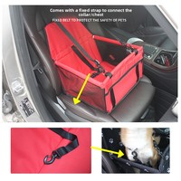 Nouveau tapis de voiture pour animaux de compagnie, protection arrière pour chien et chat, résistant à la saleté et à l'eau, motif rectangulaire empreinte de patte et os