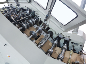 Lilin được thiết kế LSB-330-R + LST-41100 cuộn hoàn toàn tự động cho ăn in flexo xoắn dây thừng xử lý máy làm Túi giấy Kraft - Product Image 6