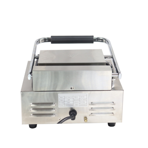 Prensa Eléctrica Comercial de Acero Inoxidable para Sándwiches y Parrilla de Contacto para BBQ, con Superficie Totalmente Acanalada, Ideal para Cocinas y Restaurantes - ¡Oferta Especial! - Product Image 5