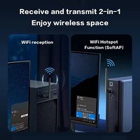 Adaptateur WiFi USB-A UGREEN CM761 pour ordinateur de bureau, adaptateur WiFi 6 USB AX300, antenne à gain élevé 3dBi, pilote intégré pour Win 11