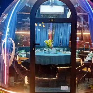 Carpa <span class=keywords><strong>de</strong></span> cúpula <span class=keywords><strong>de</strong></span> burbujas <span class=keywords><strong>de</strong></span> policarbonato transparente para exteriores Glamping Igloo Casa <span class=keywords><strong>de</strong></span> cúpula geodésica - Product Image 5