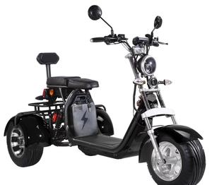 Vehículo Eléctrico de <span class=keywords><strong>Tres</strong></span> <span class=keywords><strong>Ruedas</strong></span> <span class=keywords><strong>Harley</strong></span> de 60V 1500W con Certificación EEC, Control Remoto, Resistente al Agua y Frenos Electrónicos - Product Image 3