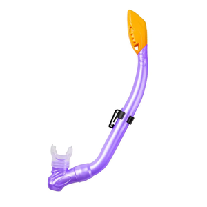 Tube de plongée entièrement sec pour enfants Embout buccal en silicone étanche Technologie sans fuite Tube respirant pour l'utilisation en <span class=keywords><strong>piscine</strong></span> - Product Image 1