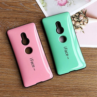 Darbeye dayanıklı Iface Mall Case Sony XZ için XZ1 XZ2 XZ3 XZ1C XZ2C XZ2P 360 tam korumak için sert kabuk kapak sony Xperia 1 5 10