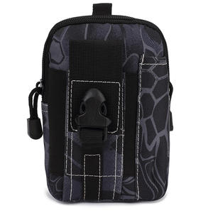 Riñonera de camuflaje deportiva táctica LUPU Material Oxford impermeable con cierre de cremallera para uso en exteriores - Product Image 4