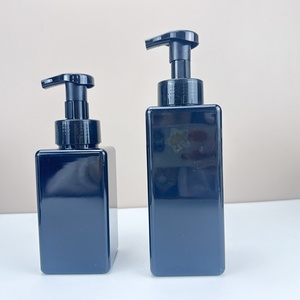 Custom Cleansing PETG Plastic Hand Soap Foam <b>Pump</b> Square <b>Bottle</b> 100ml for Liquid Soap Cosmetic Packaging - Product Image 6