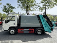 Camion à ordures compacteur diesel 4x2 à transmission manuelle avec moteur et boîte de vitesses, norme d'émission Euro 3