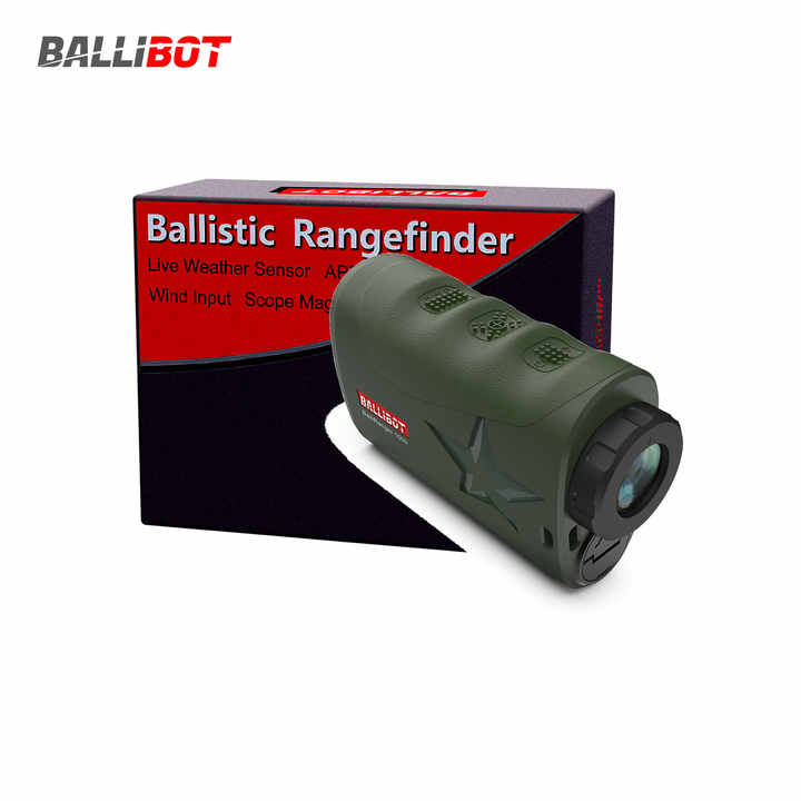 Entrada de viento con sensor meteorológico Holdover Scope Retícula