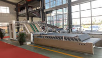 Máquina Laminadora de Cartón Corrugado Automática con Motor Eléctrico 1300/1450/1600