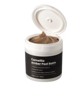 COSMOTEK SpongillaTech Camellia Amber Peel Balm (Pâte exfoliante) Solide Certifié ISO 50%-80% Ingrédients Actifs Non Convient aux Peaux Sensibles - Product Image 3