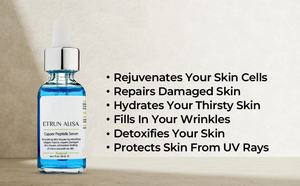 Özel etiket bakır peptid Serum Vegan yeniden kollajen tamir hasarlı cilt gençleştirir cilt hücreleri ghk-cu yüz serumu - Product Image 3