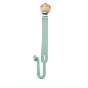 Clip para <span class=keywords><strong>chupete</strong></span> de silicona, soporte para <span class=keywords><strong>chupete</strong></span> de bebé, grado alimenticio, sin BPA, <span class=keywords><strong>mordedor</strong></span> para <span class=keywords><strong>chupete</strong></span> de bebé, <span class=keywords><strong>cadena</strong></span> antipérdida integrada de silicona - Product Image 5