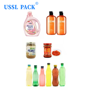 เครื่องปิดฝาขวดอัตโนมัติแบบสองหัว รุ่น SL-GZ02 สำหรับขวดน้ำผลไม้พลาสติก สายการผลิตบรรจุภัณฑ์เครื่องดื่มในโรงงาน - Product Image 6