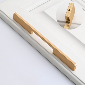 China Made Cupboard Furniture Kitchen Drawer Cabinet <strong>Door</strong> Aluminium Long Pull Handle - Product Image 5