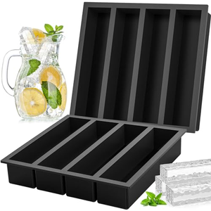 Moules à glaçons en silicone 2026 les plus vendus avec démoulage facile pour whisky et beurre - Product Image 1
