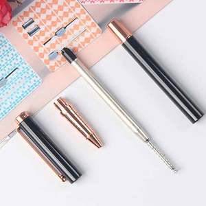 Elegante Bolígrafo Metálico Delgado de Regalo con Logotipo Personalizado en Oro Rosa - Product Image 5