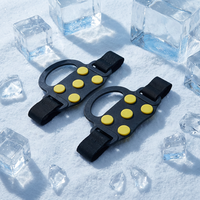 YTD-035 Accessoires de sport d'hiver à fixation rapide, crampons antidérapants en TPE et acier inoxydable