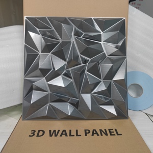 Nhà máy trực tiếp 3D tấm đá cẩm thạch PVC Tấm tường thiết kế hiện đại vật liệu xây dựng dễ dàng để làm sạch không thấm nước và cách âm trang trí - Product Image 3